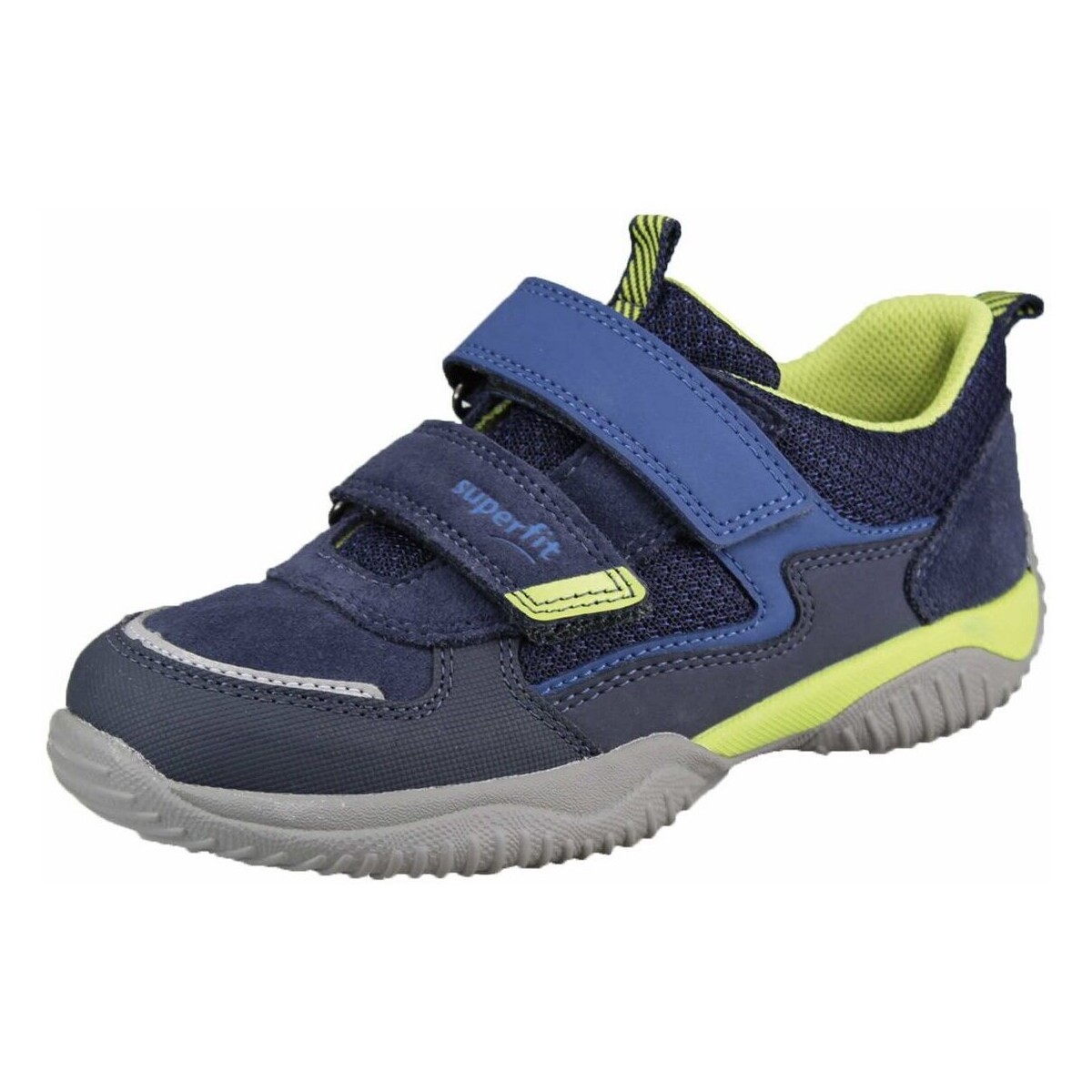 Schuhe Jungen Derby-Schuhe & Richelieu Superfit Klettschuhe 1-006388-8010 Blau