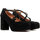 Schuhe Damen Pumps Audley 22395 PIATA SUEDE BLACK Schwarz