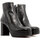 Schuhe Damen Stiefel Audley 22388 PIATA NAPPA BLACK Schwarz