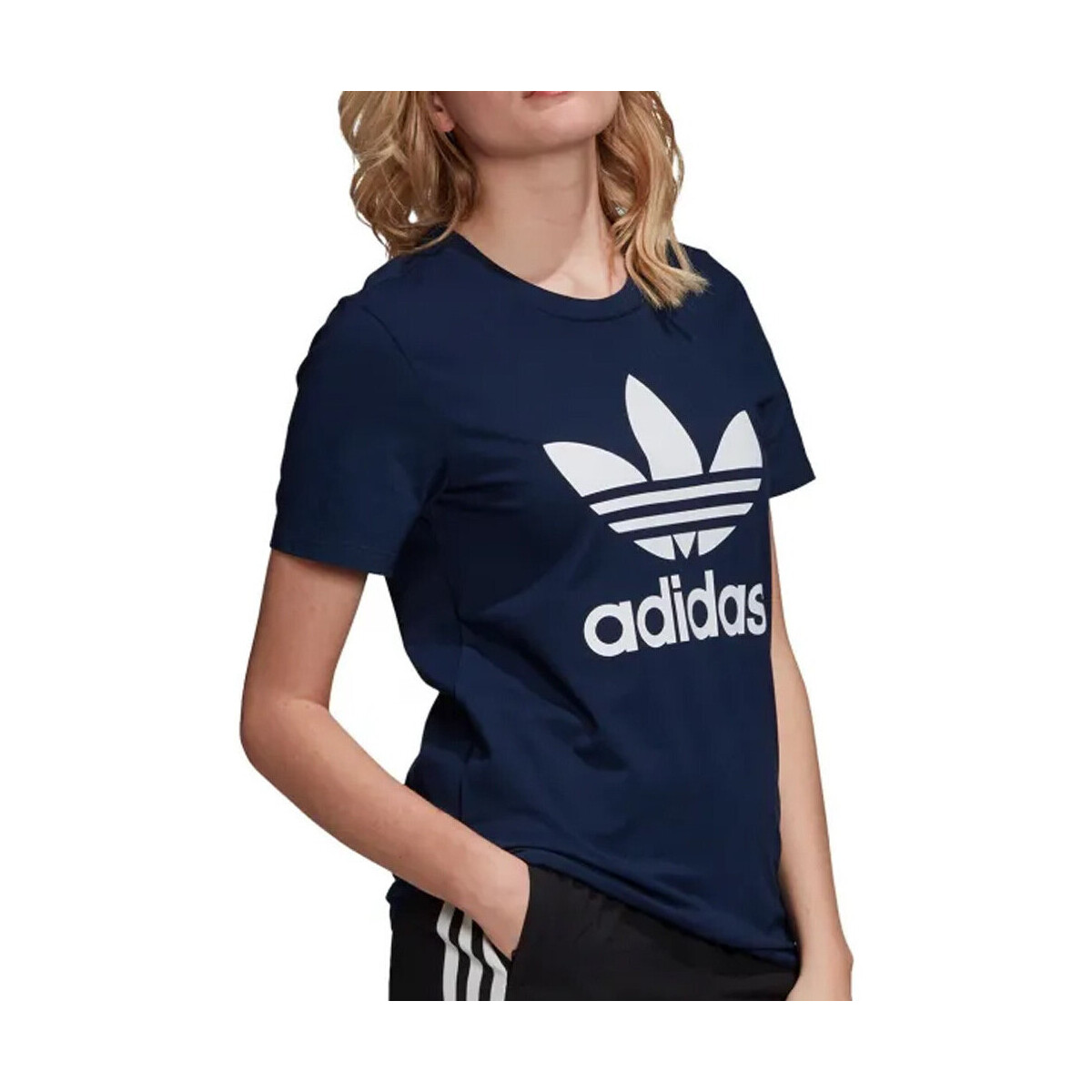 Kleidung Damen T-Shirts & Poloshirts adidas Originals GD2314 Blau