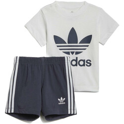 Kleidung Jungen Jogginganzüge adidas Originals HE4655 Weiss