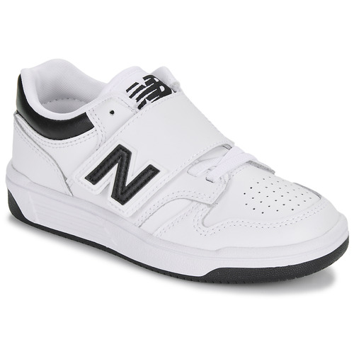 Schuhe Kinder Sneaker Low New Balance 480 Weiss / Schwarz