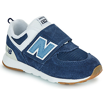 Schuhe Kinder Sneaker Low New Balance 574 Marine / Weiss