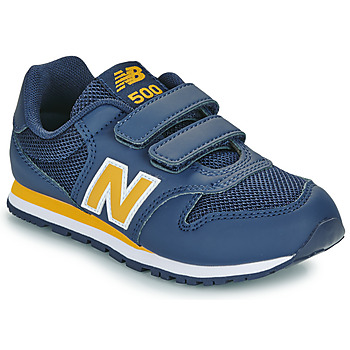 Schuhe Kinder Sneaker Low New Balance 500 Marine / Gelb
