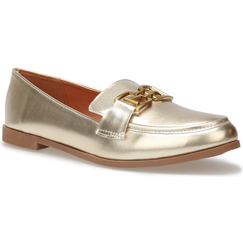 Schuhe Damen Slipper La Modeuse 68375_P159179 Gold