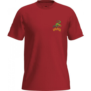 Kleidung Kinder T-Shirts & Poloshirts Vans Dino egg plant ss Rot