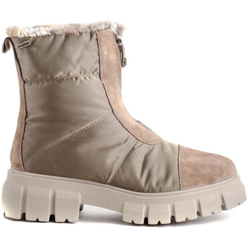 Schuhe Damen Low Boots Imac 458039 Beige