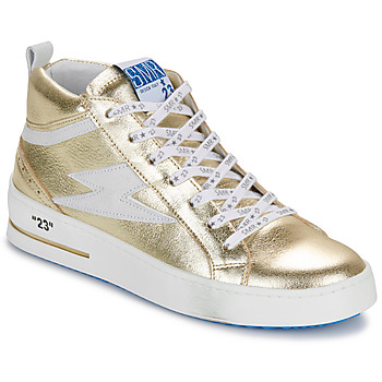 Schuhe Damen Sneaker High Semerdjian GIBRA Gold