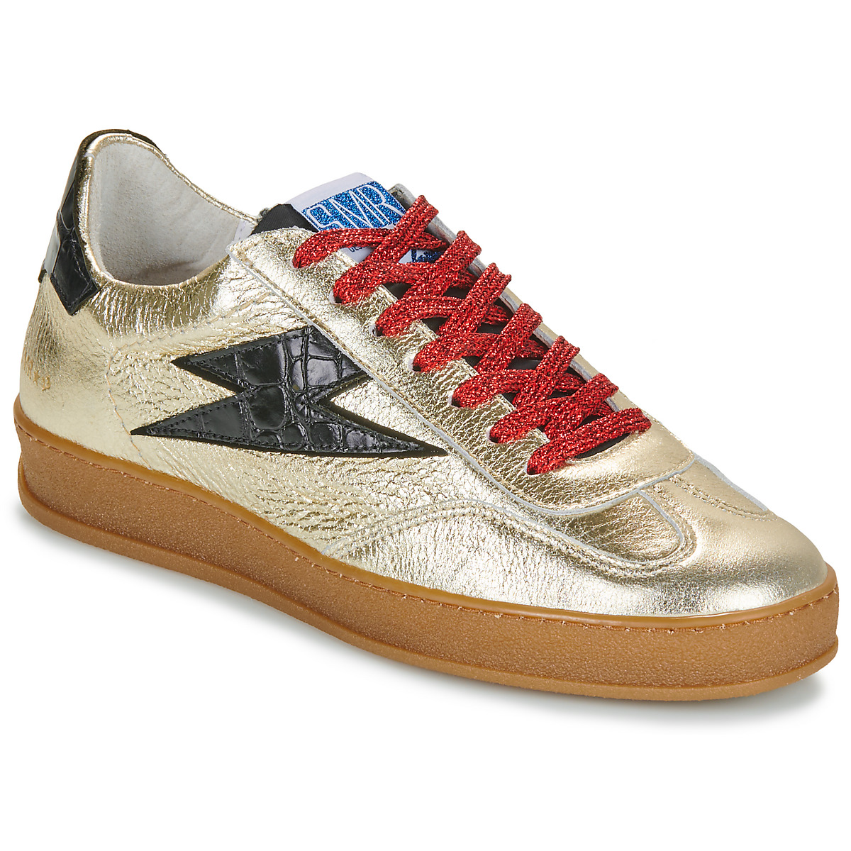 Schuhe Damen Sneaker Low Semerdjian RISY Gold