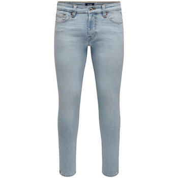 Kleidung Herren Slim Fit Jeans Only & Sons  22024924 Blau