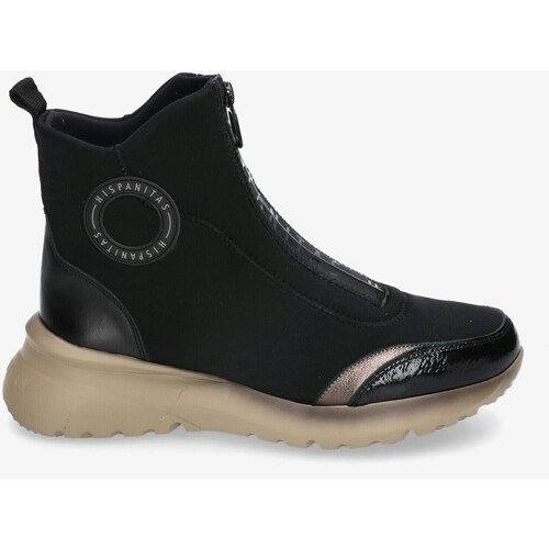 Schuhe Damen Low Boots Hispanitas HI233016 Schwarz