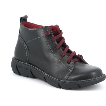 Schuhe Damen Low Boots Grunland DSG-PO2361 Schwarz