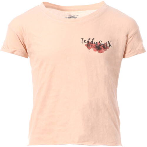 Kleidung Mädchen T-Shirts & Poloshirts Teddy Smith 51005974D Rosa