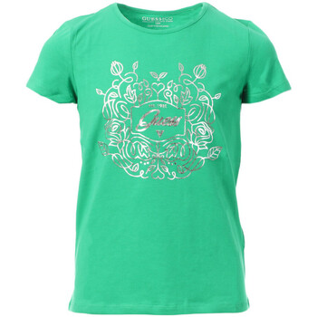 Kleidung Mädchen T-Shirts & Poloshirts Guess G-J3GI20K6YW1 Grün
