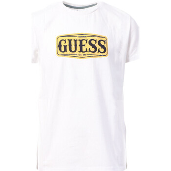 Kleidung Jungen T-Shirts & Poloshirts Guess G-L3BI01I3Z14 Weiss