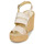 Schuhe Damen Sandalen / Sandaletten Replay  Beige / Gold