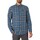Kleidung Herren Langärmelige Hemden Superdry Holzfällerhemd aus Baumwolle Blau