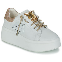 Schuhe Damen Sneaker Low Tosca Blu VANITY Weiss / Gold