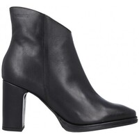 Schuhe Damen Low Boots Wonders Botines con tacón para mujer de  M-5130 Schwarz