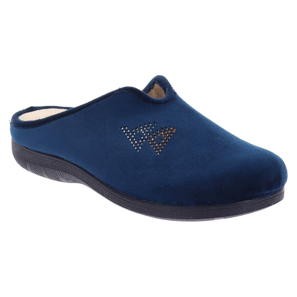 Schuhe Damen Hausschuhe Valleverde VV-23103 Blau