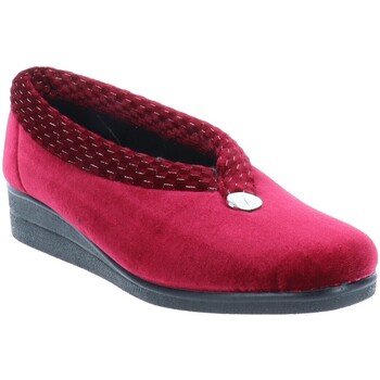 Schuhe Damen Hausschuhe Valleverde VV-23200 Bordeaux