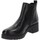 Schuhe Damen Low Boots Valleverde VV-16121 Schwarz