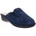 Schuhe Damen Hausschuhe Valleverde VV-37206 Blau