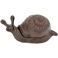 Home Statuetten und Figuren Signes Grimalt Caracol -Figur Braun