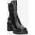Schuhe Damen Boots NeroGiardini I309160D-100 Schwarz