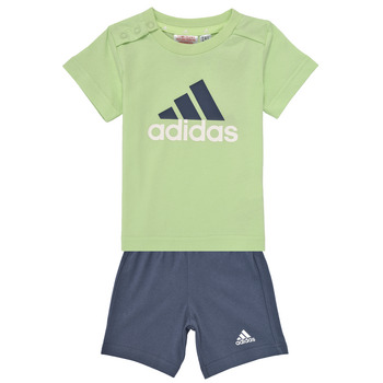 Kleidung Jungen Jogginganzüge Adidas Sportswear I BL CO T SET Marine / Grün