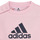 Kleidung Mädchen Jogginganzüge Adidas Sportswear I BOS LOGO JOG Rosa / Grau