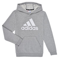Kleidung Jungen Sweatshirts Adidas Sportswear U BL HOODIE Grau / Weiss