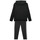 Kleidung Jungen Jogginganzüge Adidas Sportswear J 3S TIB FL TS Schwarz / Grau