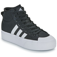 Schuhe Damen Sneaker High Adidas Sportswear BRAVADA 2.0 MID PLATFORM Schwarz / Weiss