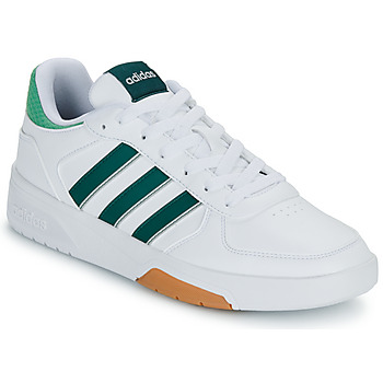 Schuhe Herren Sneaker Low Adidas Sportswear COURTBEAT Weiss / Grün