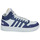 Schuhe Herren Sneaker High Adidas Sportswear HOOPS 3.0 MID Marine / Weiss