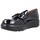 Schuhe Damen Sneaker Wonders Zapatos Mocasín con Cuña para Mujer de  A-2821 Schwarz