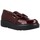Schuhe Damen Sneaker Wonders Zapatos Mocasín con Cuña para Mujer de  A-2821 Bordeaux