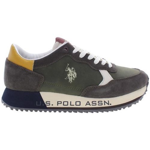 Schuhe Herren Sneaker Low U.S Polo Assn. CLEEF005 Braun