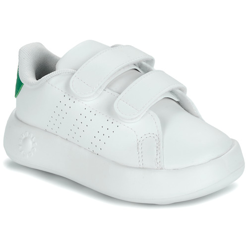 Schuhe Kinder Sneaker Low Adidas Sportswear ADVANTAGE CF I Weiss / Grün