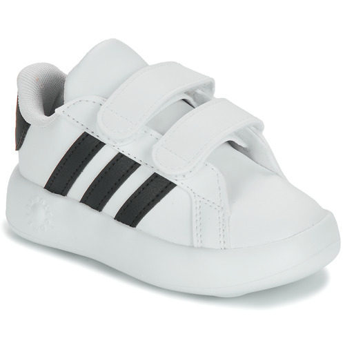 Schuhe Kinder Sneaker Low Adidas Sportswear GRAND COURT 2.0 CF I Weiss / Schwarz