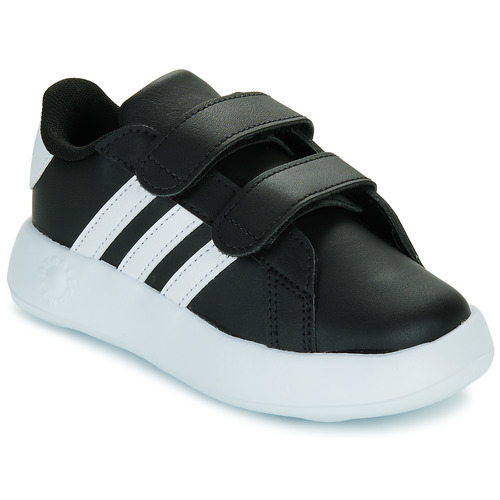 Schuhe Kinder Sneaker Low Adidas Sportswear GRAND COURT 2.0 CF I Schwarz / Weiss