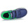 Schuhe Jungen Sneaker Low Adidas Sportswear HOOPS 3.0 CF C Blau / Grün