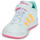 Schuhe Mädchen Sneaker Low Adidas Sportswear GRAND COURT MINNIE EL K Weiss / Gelb / Rosa