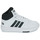 Schuhe Kinder Sneaker High Adidas Sportswear HOOPS 3.0 MID K Weiss / Schwarz