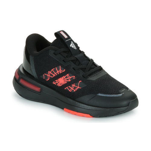 Schuhe Jungen Sneaker High Adidas Sportswear MARVEL SPIDEY Racer K Schwarz / Rot