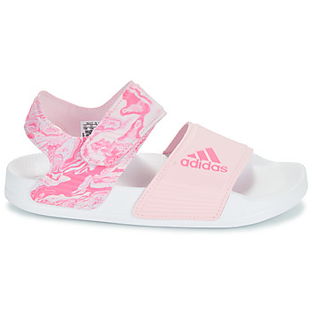 Adidas Sportswear ADILETTE SANDAL K Rosa / Weiss