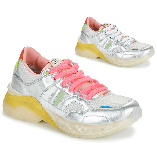 Schuhe Damen Sneaker Low Serafini VIBE Silbern / Multicolor