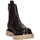Schuhe Damen Low Boots Studio Firenze Char1.4.5 Tronchetto Frau T Moro Braun