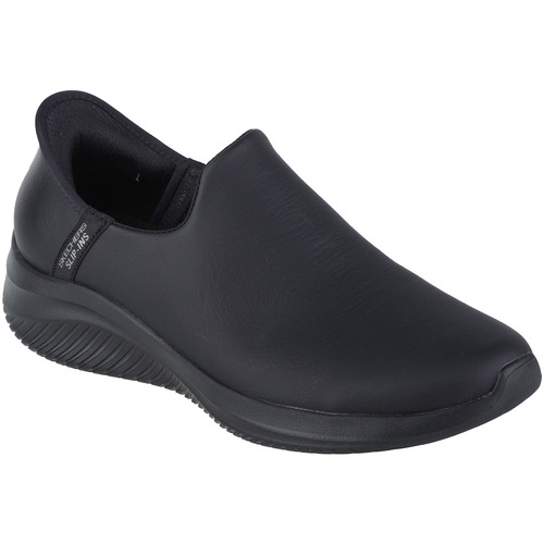 Schuhe Damen Sneaker Low Skechers Slip-Ins Ultra Flex 3.0 - All Smooth Schwarz
